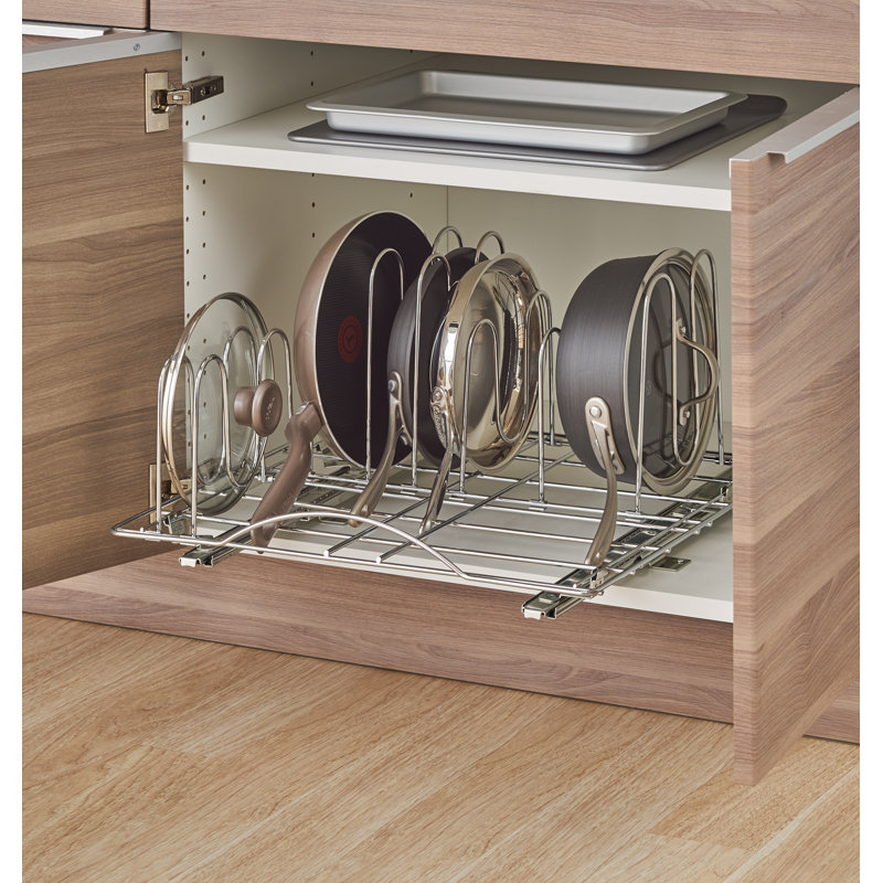 Wayfair Basics Tiroir coulissant de rangement pour casseroles Wayfair Basics® et Commentaires